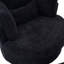 Swivel Armchair with Footstool-627896500