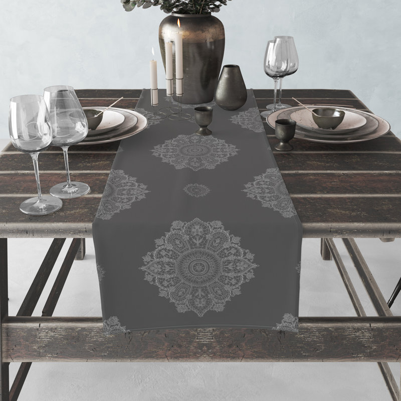 Linges de table Muizza, Rectangle 90 po, Nickel