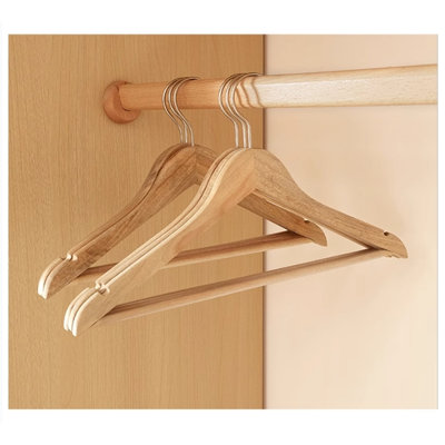 Solid Wood Clothes Hanger