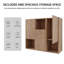 Armoire de salle de bain murale H 29,5 po / H 59 po Aldermarsh-1569000306-1569000304