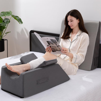 Leg Elevation Pillows For After Surgery, Injuries, Rest And Sleeping
