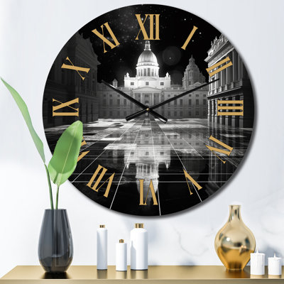 Horloge murale 3D Cityscape London Architecture