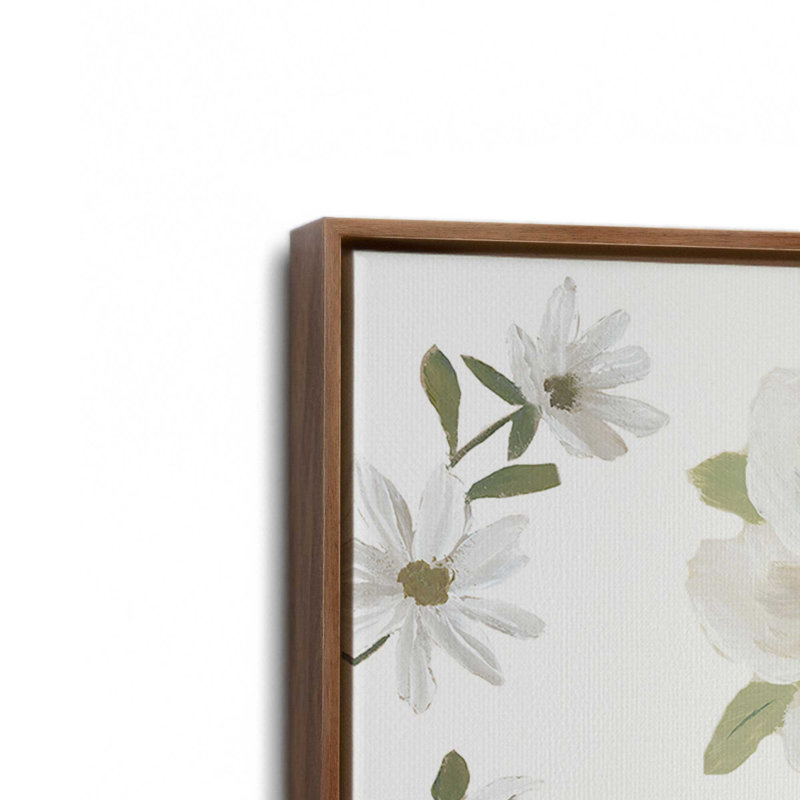 Grace Grows Here, ensemble de 2 impressions, 36" x 24", Framed Canvas, Walnut