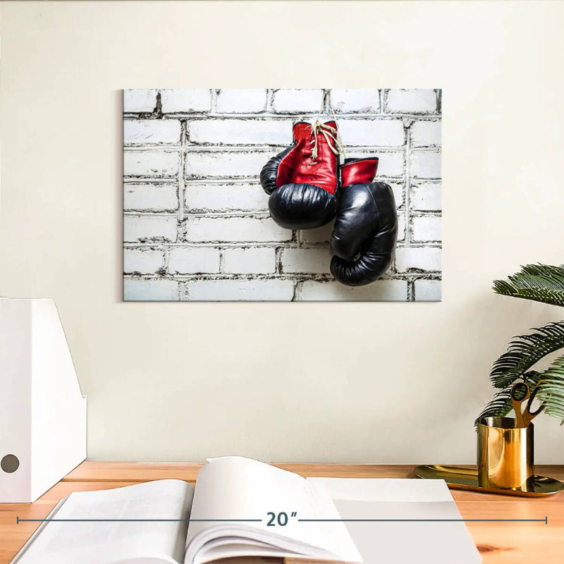 Gants de boxe Sireci, H 8 po x l 12 po