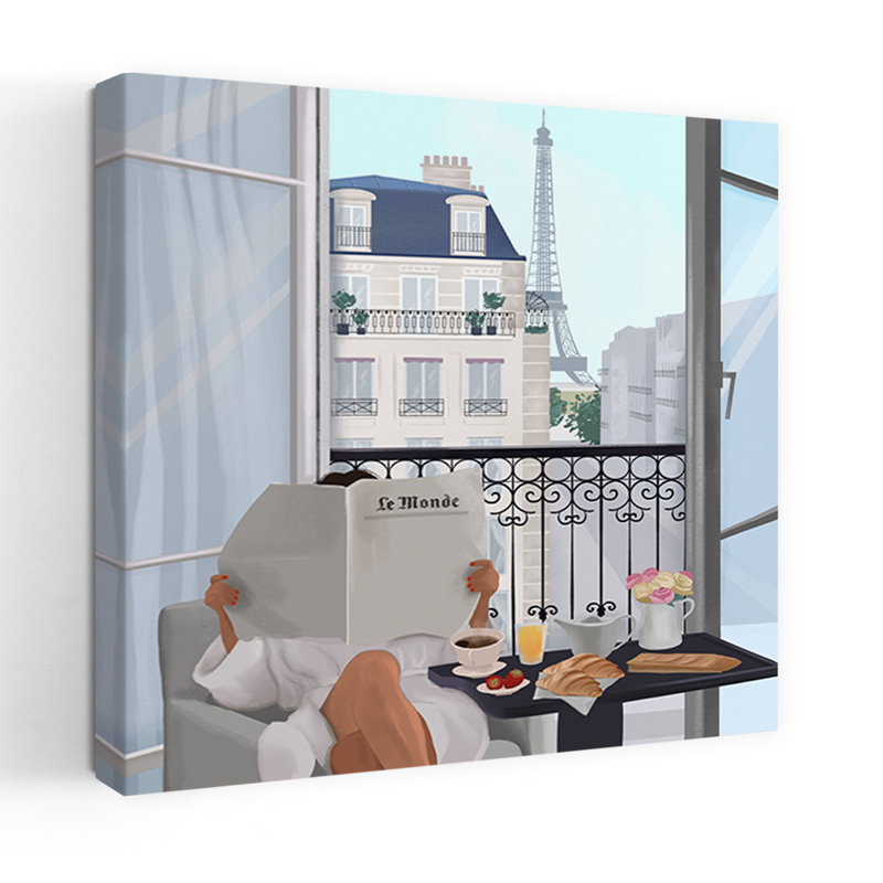 Art contemporain, architecture abstraite, art urbain, H 18 po x l 18 po