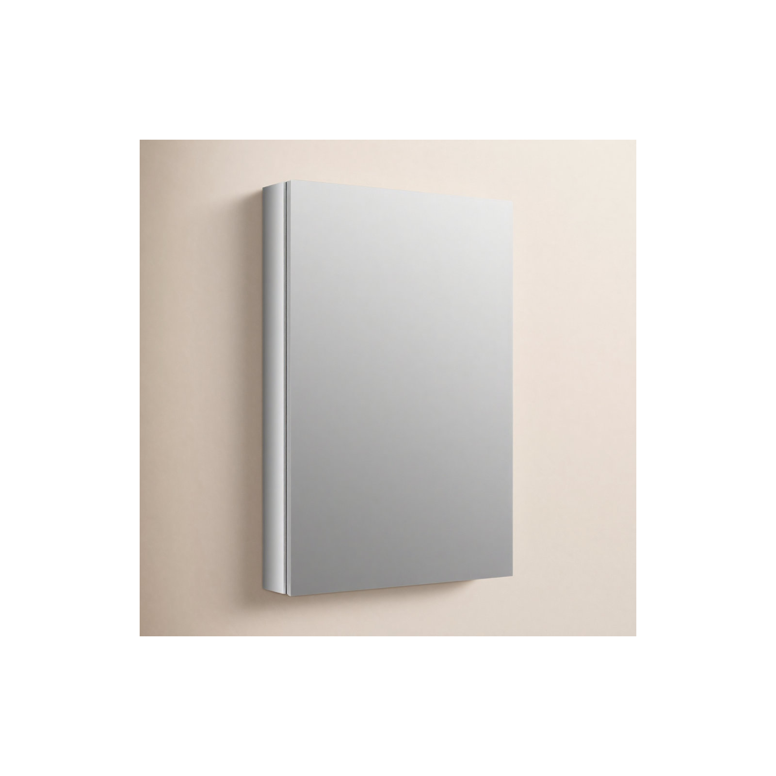 Verdera Recessed or Surface Mount Frameless Medicine Cabinet with 3 Adjustable Shelves, 30" H x 24" W x 4.75" D