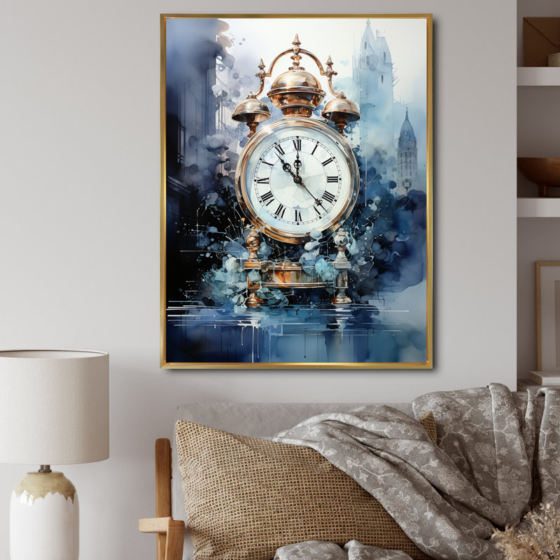 «Daniellie New York Grand Central Collage II», reproduction sur toile, H 20 po x l 12 po x P 1 po, Cadre flottant doré