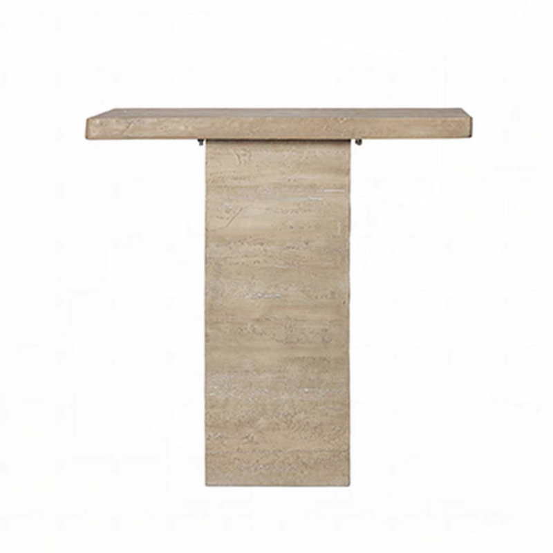 Coffee Table with Pedestal Base