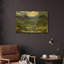 «The Olive Trees» par Vincent Van Gogh, art mural en métal doré, 24 po x 16 po-759701569