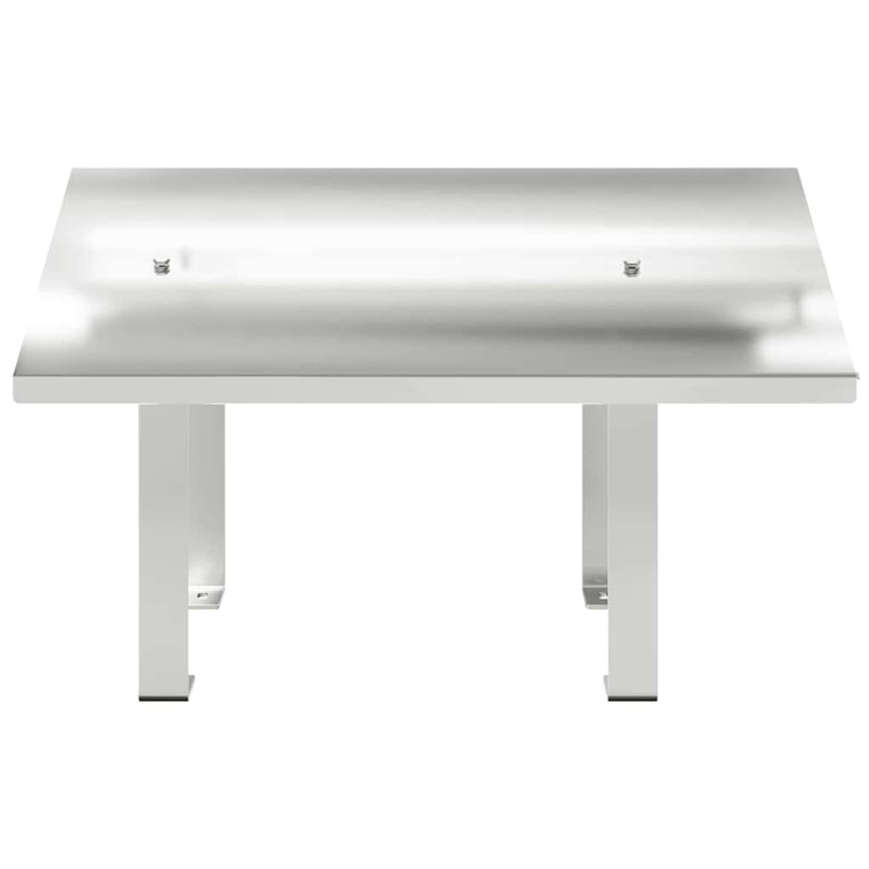 Chimney Hood Silver Stainless Steel, 37cm H x 50cm W x 60cm D