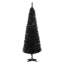 Arbre de Noël artificiel 6 pi avec 390 branches et support en plastique HOMcom - noir