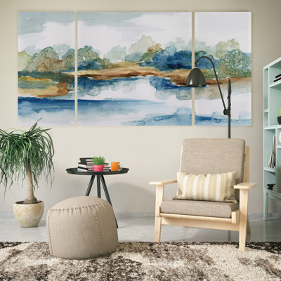 " Blue Serenity " 3 - Pieces
