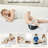 Owlprince Memory Foam Knee Pillow for Side Sleepers, Ergonomic Positioner Leg Pillow, Sciatica Pain Relief for Women Pregnant Seniors, Black