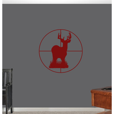 Décalcomanie murale cerf à l’étendue