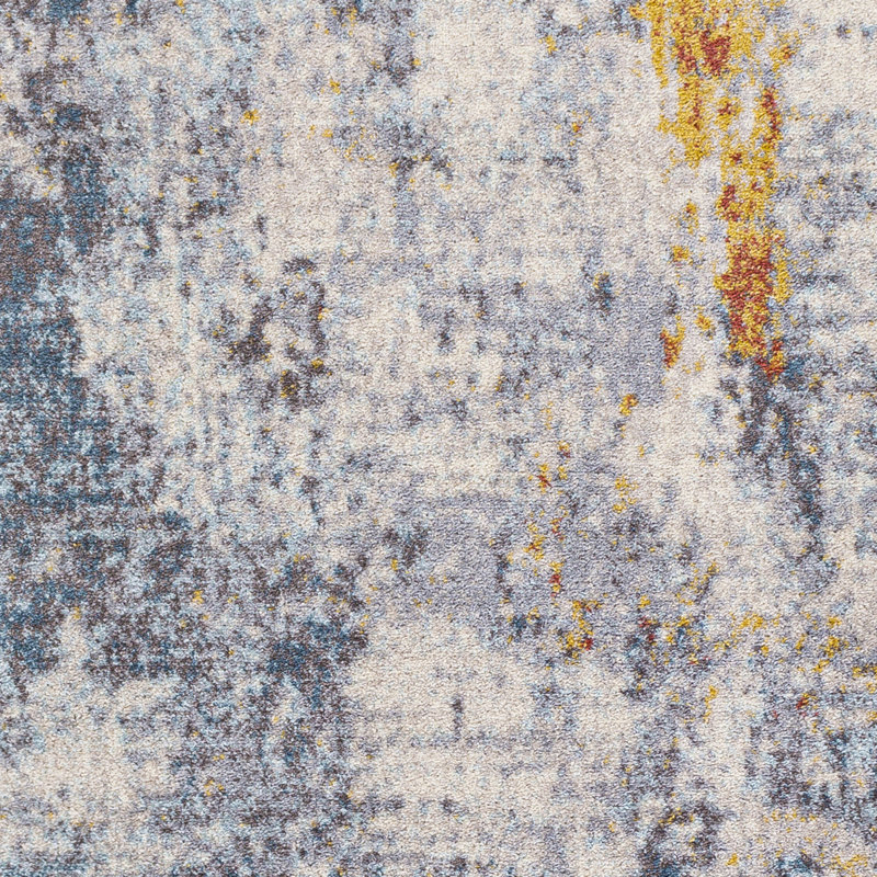 Abstract Indoor Rug, Rectangle 5'3" x 7'3"