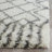 Moroccan Handmade Tufted Ivory/Gray Area Rug-1113012202