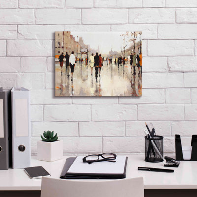 «Lone Lilly» par - Impression sur toile tendue