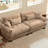 93.7" Velvet Upholstered Sofa-1713717430