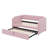 Twin-Sized Daybed Upholstered In Velvet, Complete With Pop-Up Trundle-702852477