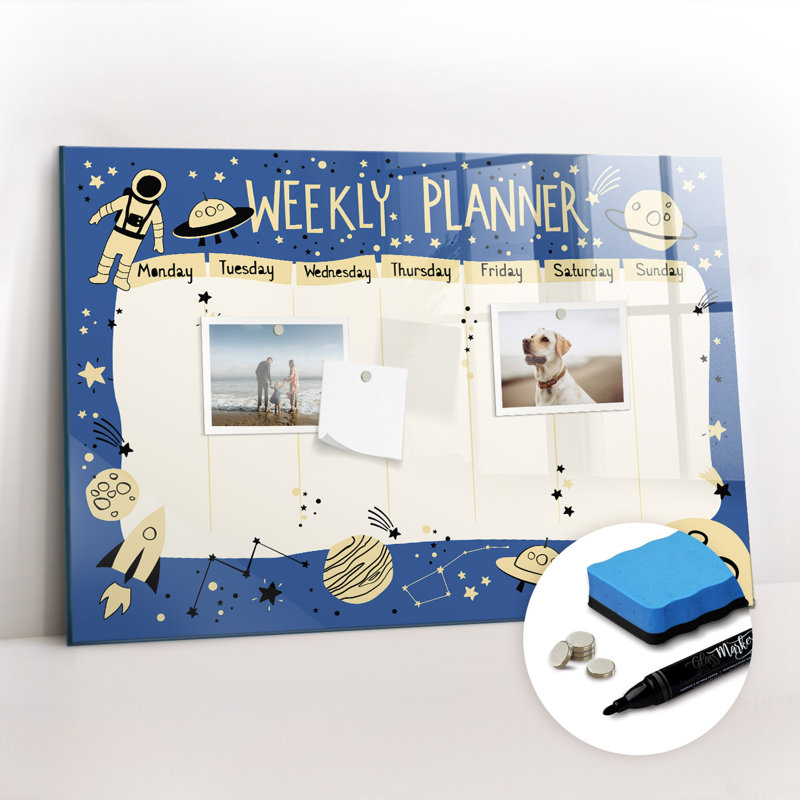 Magnetic Glass Dry Erase Board