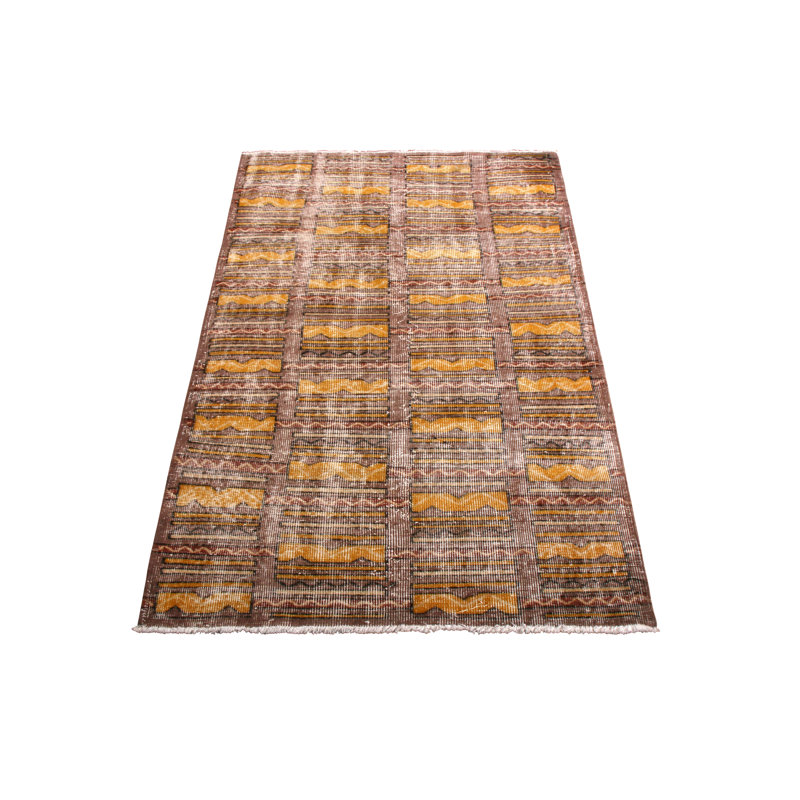 One-of-a-Kind 3'5" X 6' Hand Knotted Area Rug