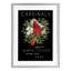 «Cardinals Appear Seasonal Sentiment», reproduction sous verre, conception de Cindy Jacobs-648316392-648316394