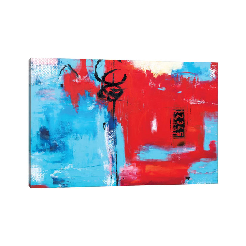 «Hearts on Fire» par Julie Ahmad, impression sur toile tendue, H 18 po x l 26 po x P 1,5 po