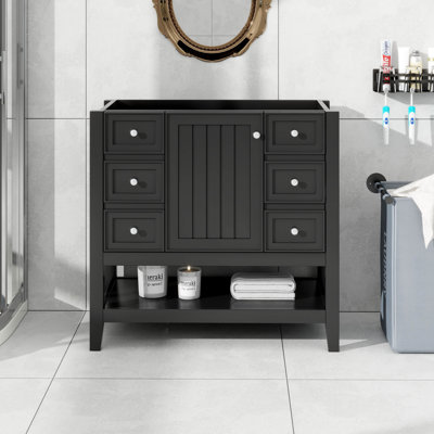 Bathroom Cabinet With Door And Drawers