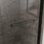 Double Sliding Glass Shower Door Tempered Aluminum Modern Bathroom