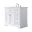 Meuble-lavabo simple 36 po Luken - Blanc