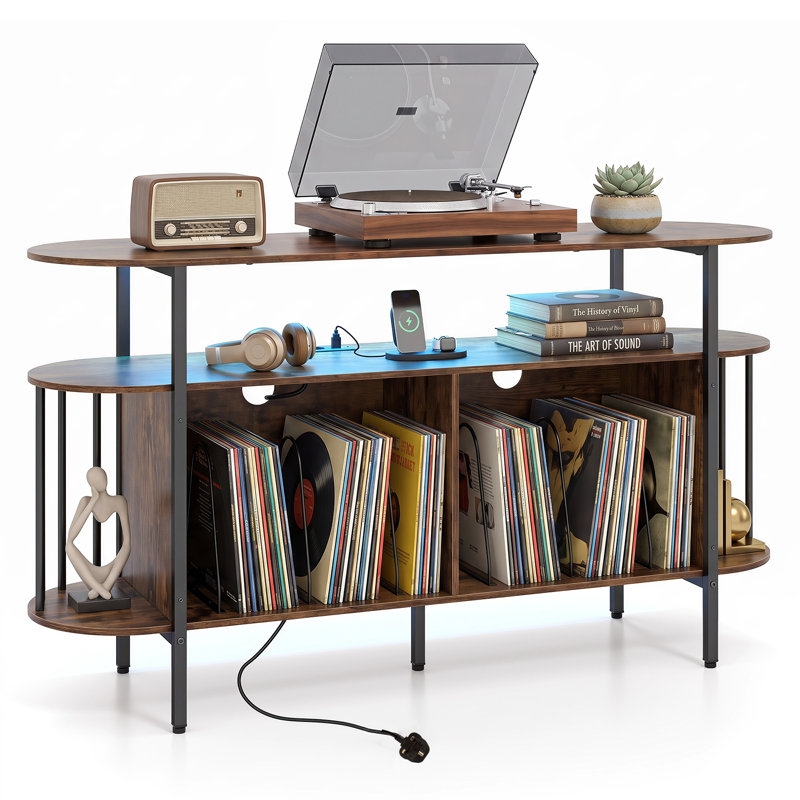 MDF Rectangle Accent Cabinet, Brown