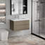 Meuble-lavabo flottant avec lavabo-434844691