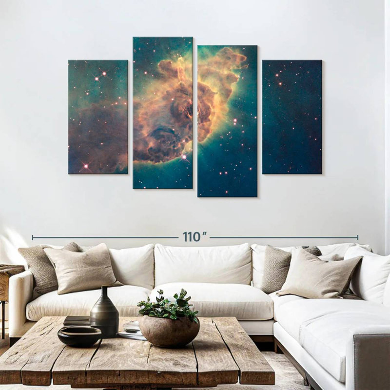 Oberle Carina Nebula Pillar, 54" H x 84" W