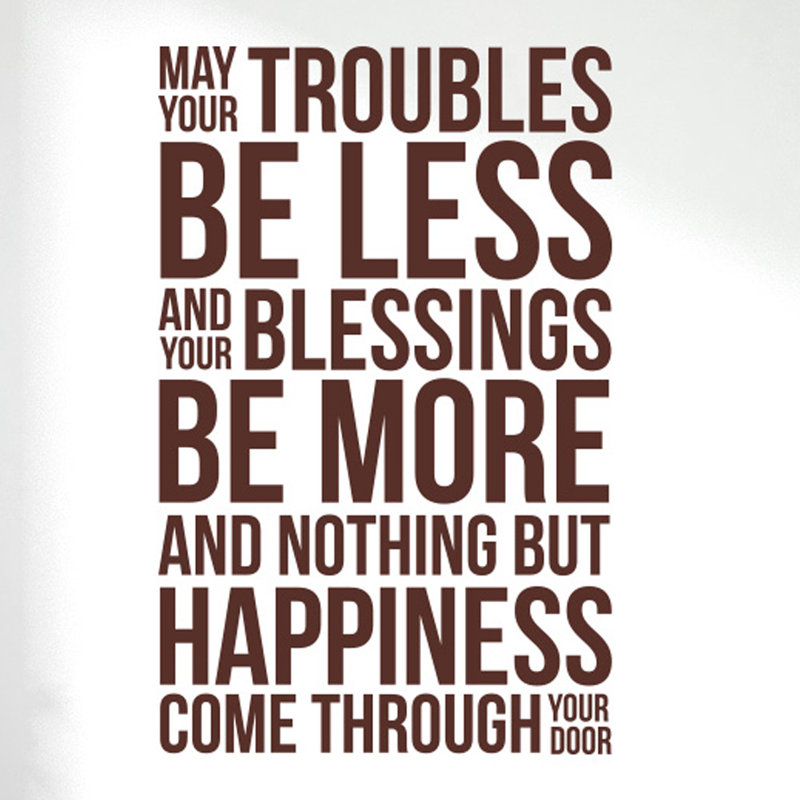Wall Decal, Brown, Large