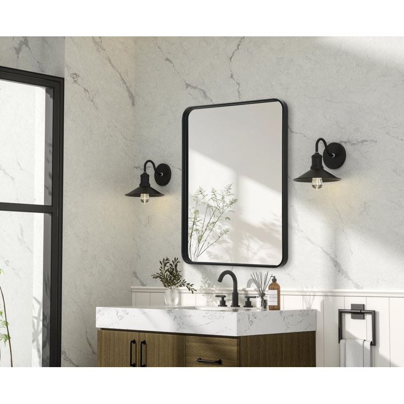 Miroir Erath, Noir, 36 po x 27 po