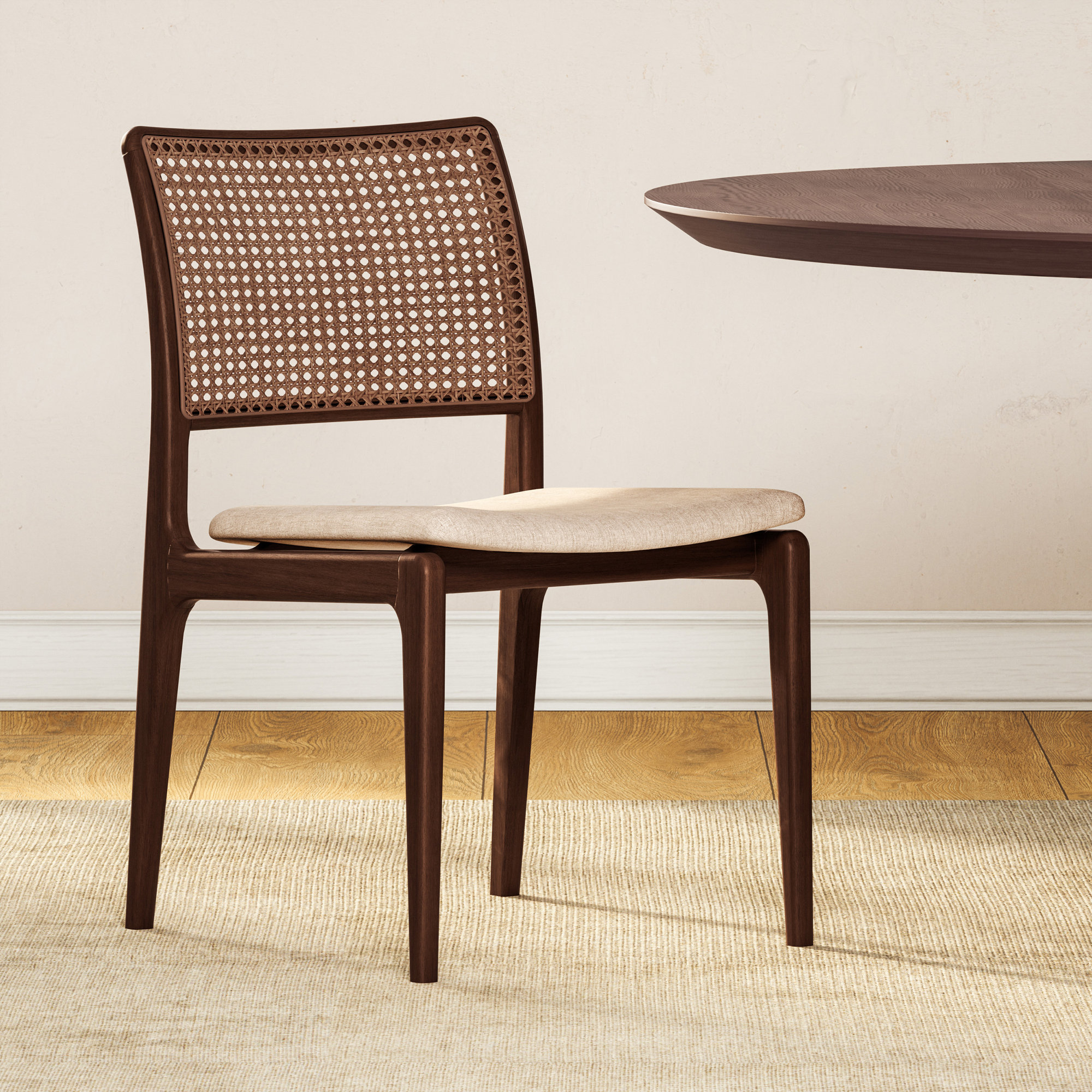 Anela Side Chair, Beige