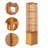 360° Rotating Bamboo Bookshelf-159346432