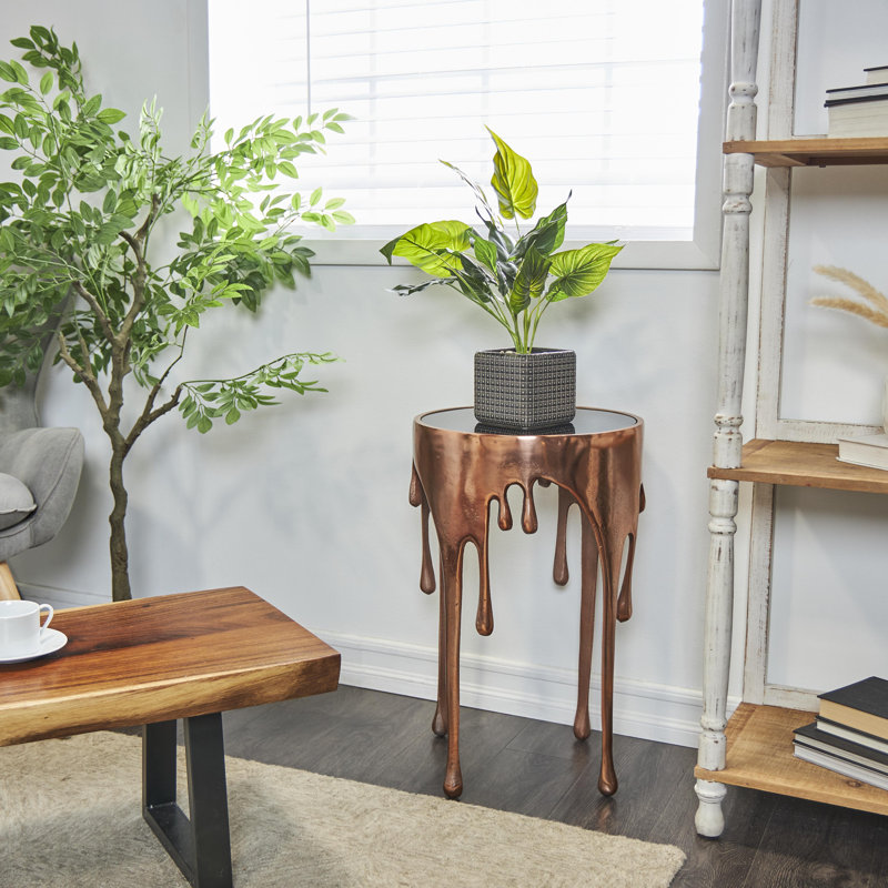Table d'appoint Cole and Grey, Bronze
