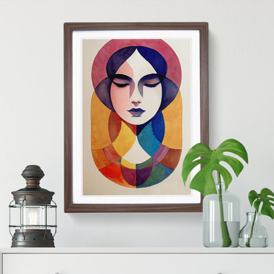 Woman Abstract Watercolour No.3 - Wall Art