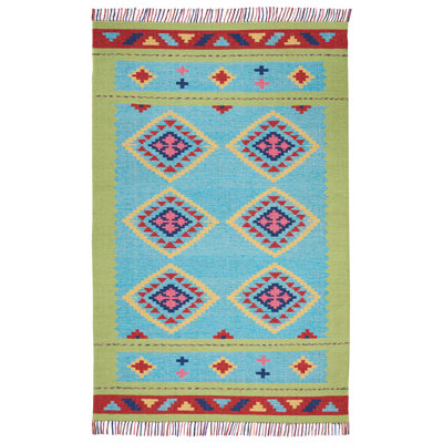 Baur Rectangle Cotton Hand Woven Area Rug