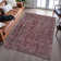 Premium Machine Washable Ducote AMF1145 Damask Rug