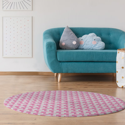 Chenille Geometric Indoor Rug