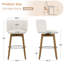 Tabouret de comptoir pivotant Patrick-1679918548