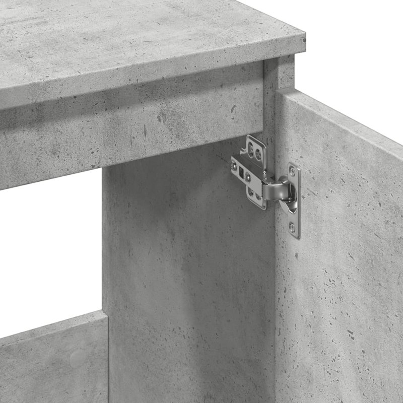 58mm Single Bathroom Vanity with Basin, Grey
