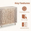 Buffet 60 po Boho Mandala 3D