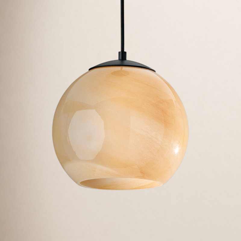 Luminaire suspendu sphère 1 lumière Dounia