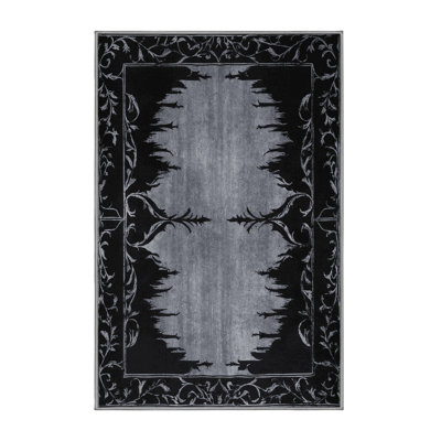 Black Rosewood Rug