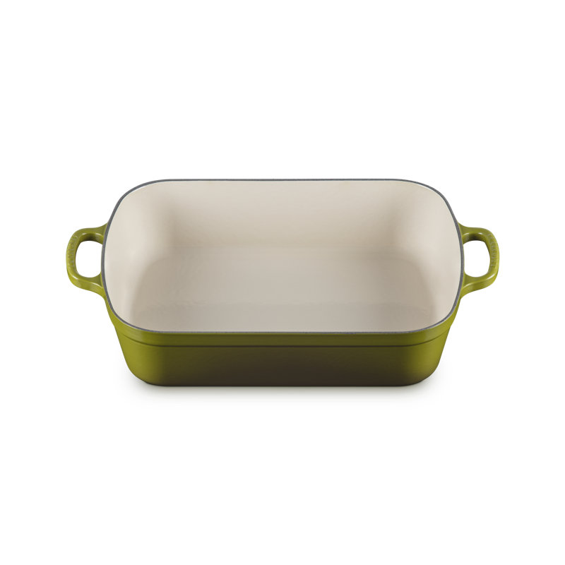 Le Creuset Signature Rectangular Roaster, 7Qt., Olive