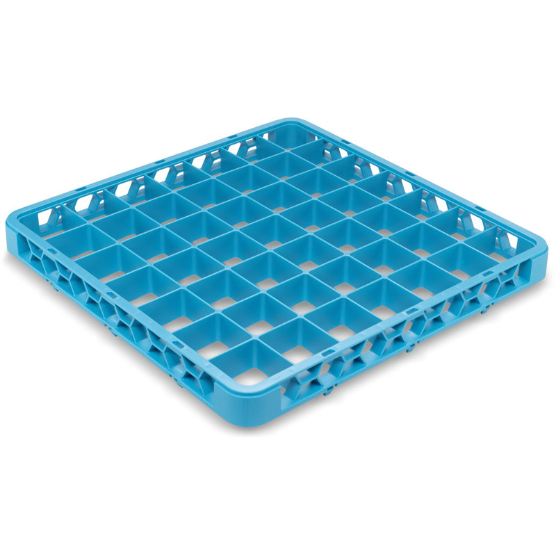 Support en verre, Bleu