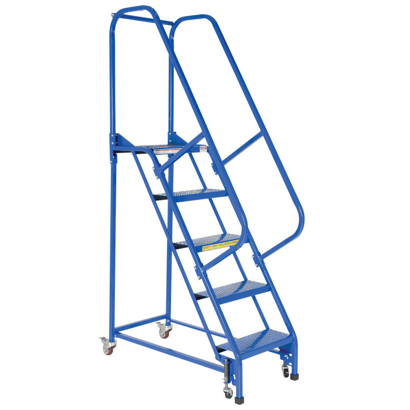 Campanula 5 - Step Steel Library Ladder